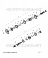 DRIVE TRAIN, INPUT/OUTPUT SHAFT ASM.