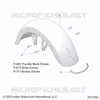 BODYWORK - FRONT FENDER