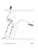 STEERING, HANDLEBAR MOUNTING AND GRIPS