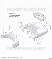 TRUNK LID AND BACKREST ASM.
