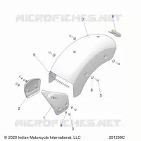 BODYWORK - REAR FENDER
