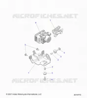 BRAKES, ABS BRAKE MODULE MOUNTING
