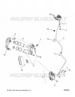 FRONT BRAKE ASM. (NON ABS)