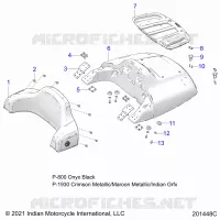 TRUNK LID AND BACKREST ASM.