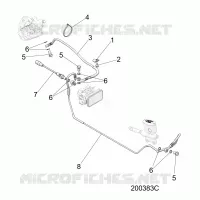 BRAKES, BRAKE LINE, REAR, ABS