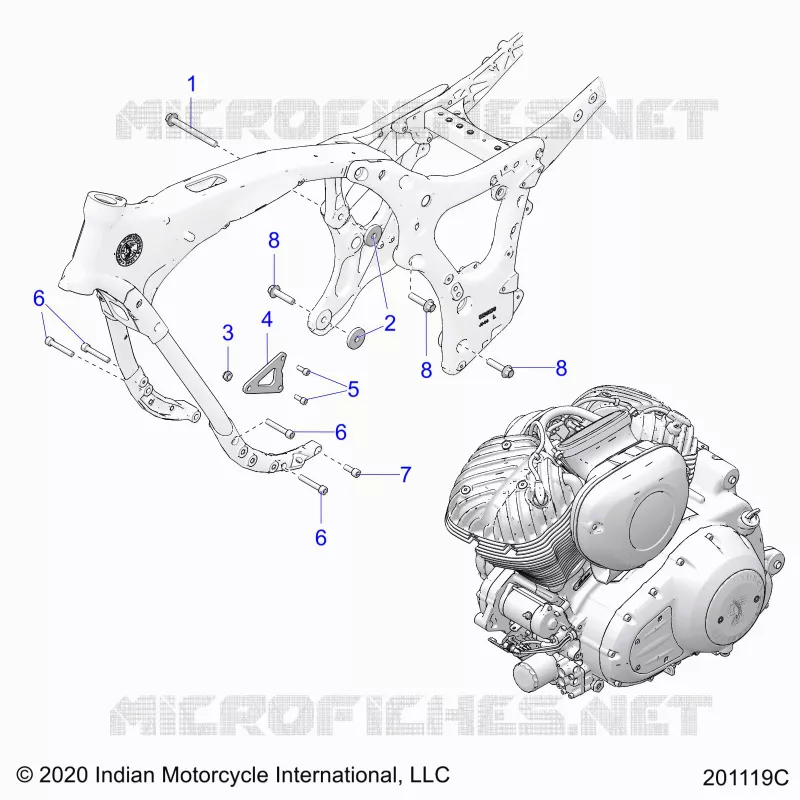 ENGINE, ENGINE MOUNTING