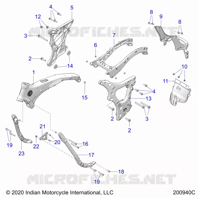 CHASSIS, FRAME ASM.