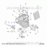 ENGINE, AIR INTAKE