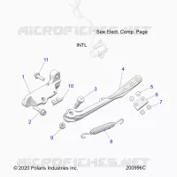 CHASSIS, SIDE STAND