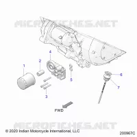 OIL FILTER/ADAPTOR, AND DIPSTICK