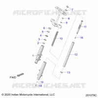 FRONT SUSPENSION FORKS