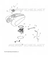 FUEL SYSTEM, FUEL TANK ASM.