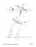 UPPER AND LOWER STEERING CLAMPS