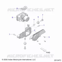 BRAKES, ABS MODULE ASM.
