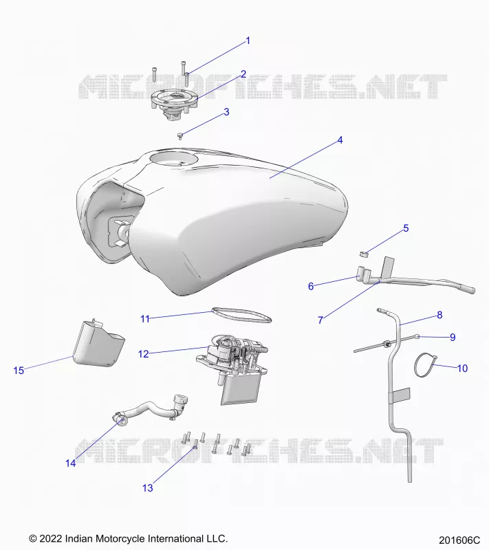 FUEL SYSTEM, FUEL TANK ASM.