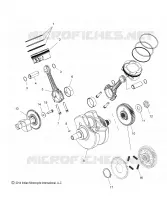 ENGINE, PISTON AND CRANKSHAFT