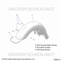 BODYWORK - FRONT FENDER