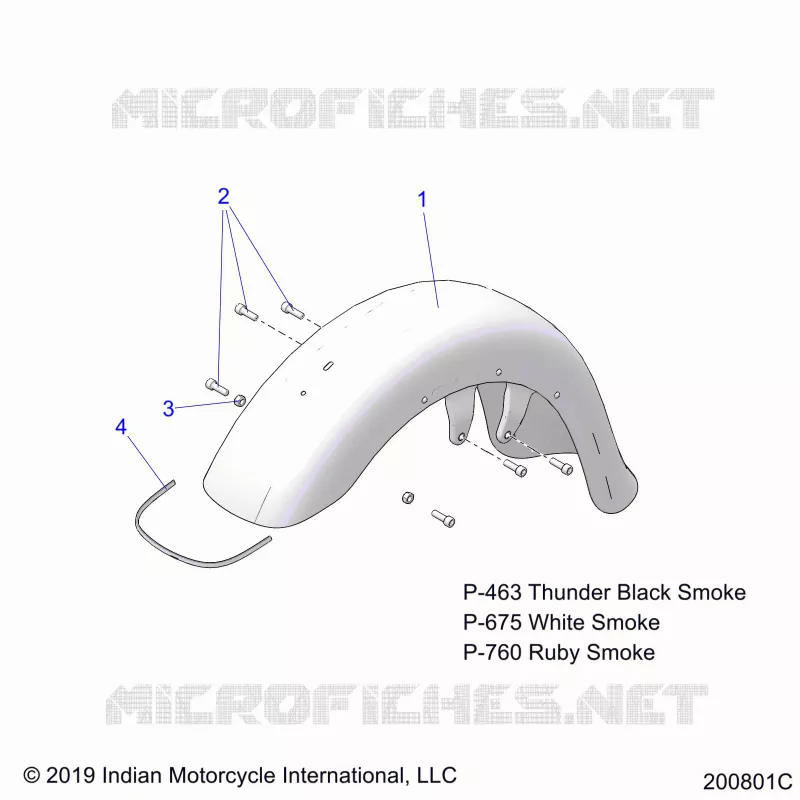 BODYWORK - FRONT FENDER