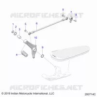 DRIVE TRAIN, SHIFT PEDAL AND SHIFT LINKAGE