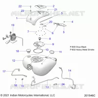 FUEL SYSTEM, FUEL TANK ASM.
