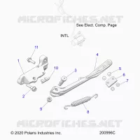 CHASSIS, SIDE STAND