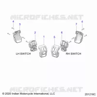 ELECTRICAL, SWITCH CONTROLS, LH/RH