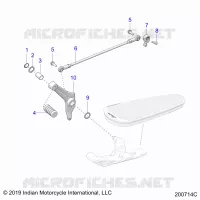 DRIVE TRAIN, SHIFT PEDAL AND SHIFT LINKAGE