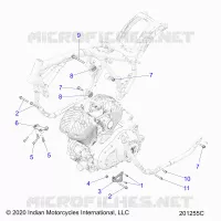 ENGINE, ENGINE MOUNTING