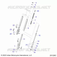 FRONT SUSPENSION FORKS