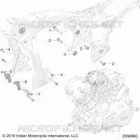 ENGINE, ENGINE MOUNTING