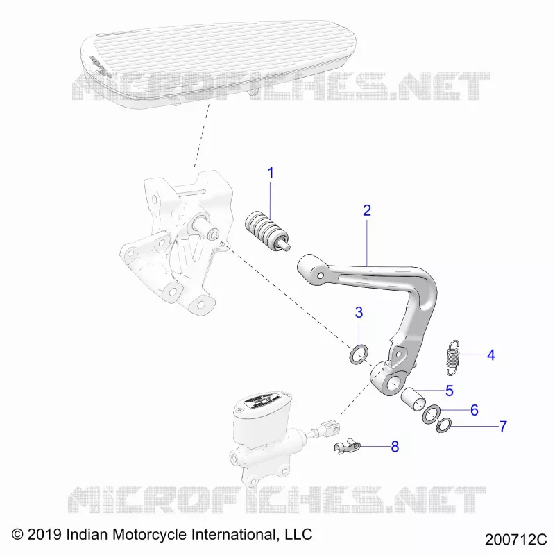 BRAKES, BRAKE PEDAL