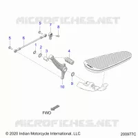 DRIVE TRAIN, SHIFT PEDAL AND SHIFT LINKAGE
