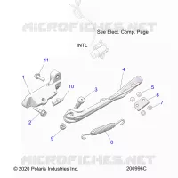 CHASSIS, SIDE STAND