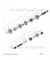 DRIVE TRAIN, INPUT/OUTPUT SHAFT ASM.