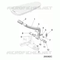 BRAKES, BRAKE PEDAL