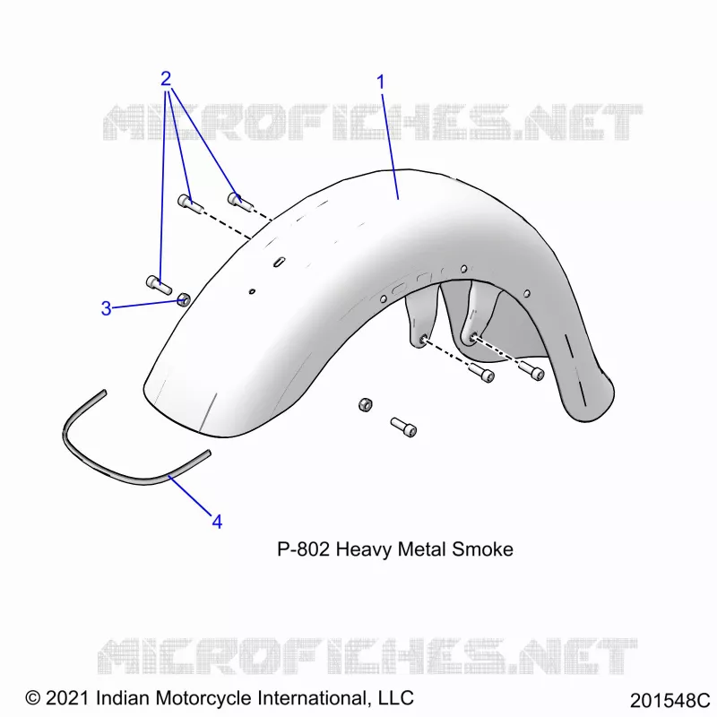BODYWORK - FRONT FENDER