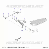DRIVE TRAIN, SHIFT PEDAL AND SHIFT LINKAGE