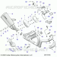 EXHAUST ASM (FTR S/CHAMPIONSHIP EDITION/SPECIAL EDITION)