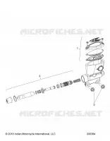 REAR BRAKE, MASTER CYLINDER