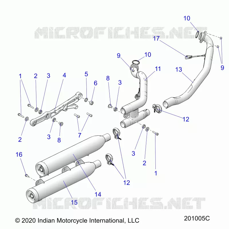 EXHAUST ASM. (TWENTY)