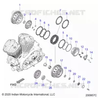 DRIVE TRAIN, CLUTCH AND PRIMARY DRIVE