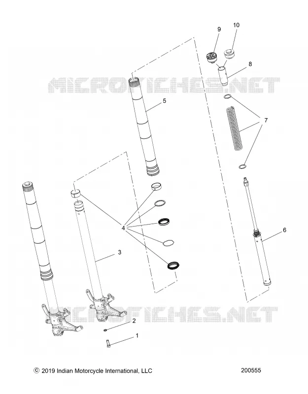 FRONT SUSPENSION FORKS