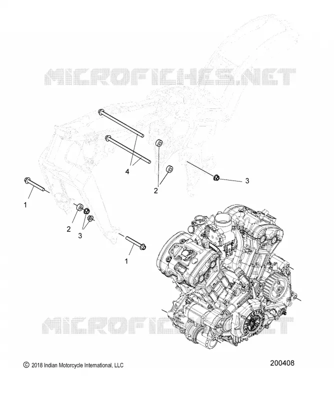 ENGINE, MOUNTING