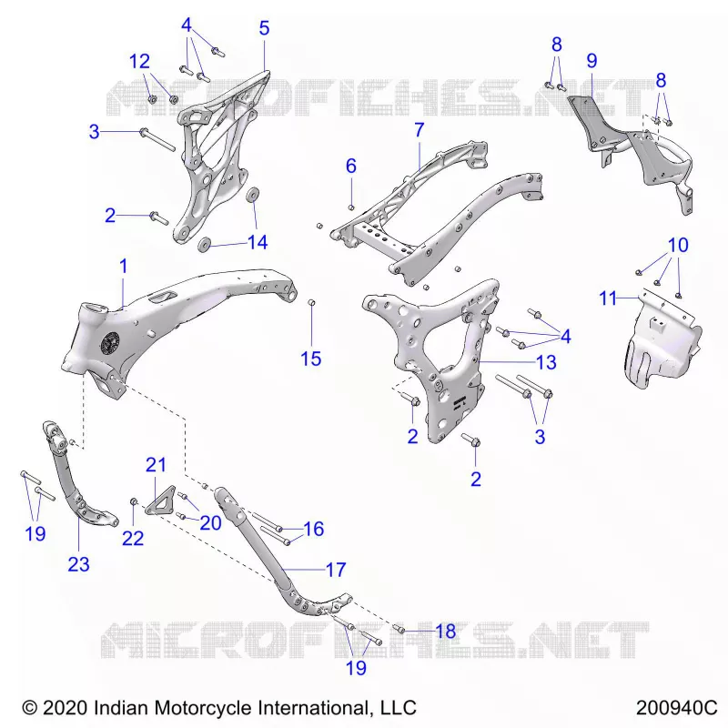 CHASSIS, FRAME ASM.