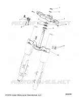 UPPER AND LOWER STEERING CLAMPS