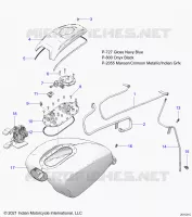 FUEL SYSTEM, FUEL TANK ASM.
