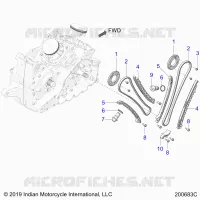 CAM CHAIN AND SPROCKETS