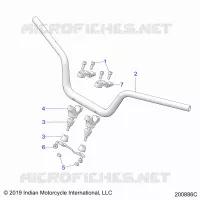 STEERING, HANDLEBAR MNTG