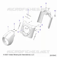 HEADLIGHT HOUSING