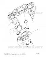 FAIRING ASM, INSTRUMENT PANEL MNTG.